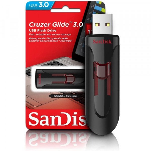 Wholesale SanDisk 128 GB USB 3.0 Cruzer Glide Flash Drive (128GB)